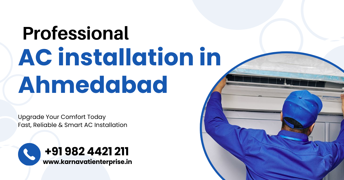 AC installation in Ahmedabad